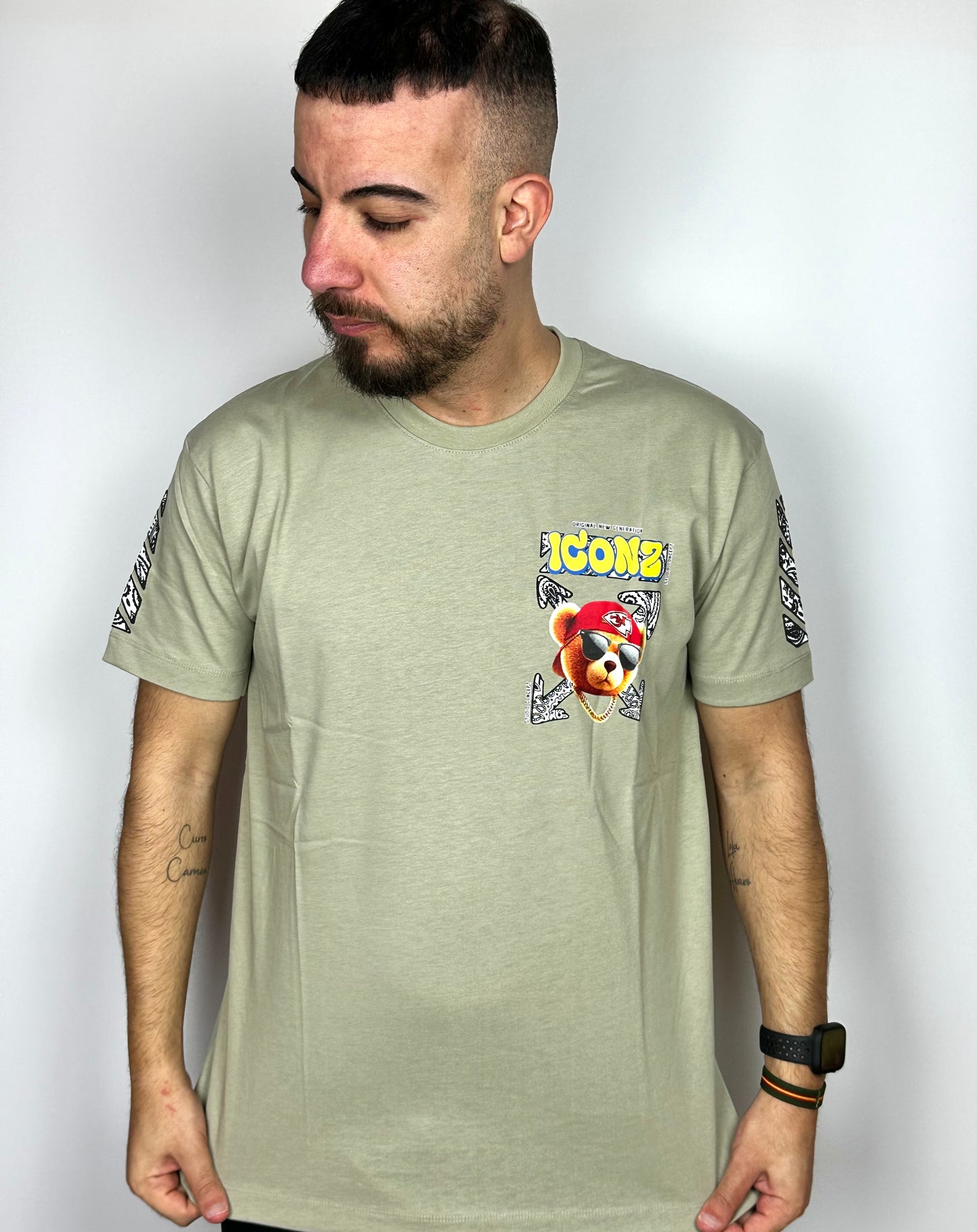 Camiseta Icon2 oso verde caqui Ford