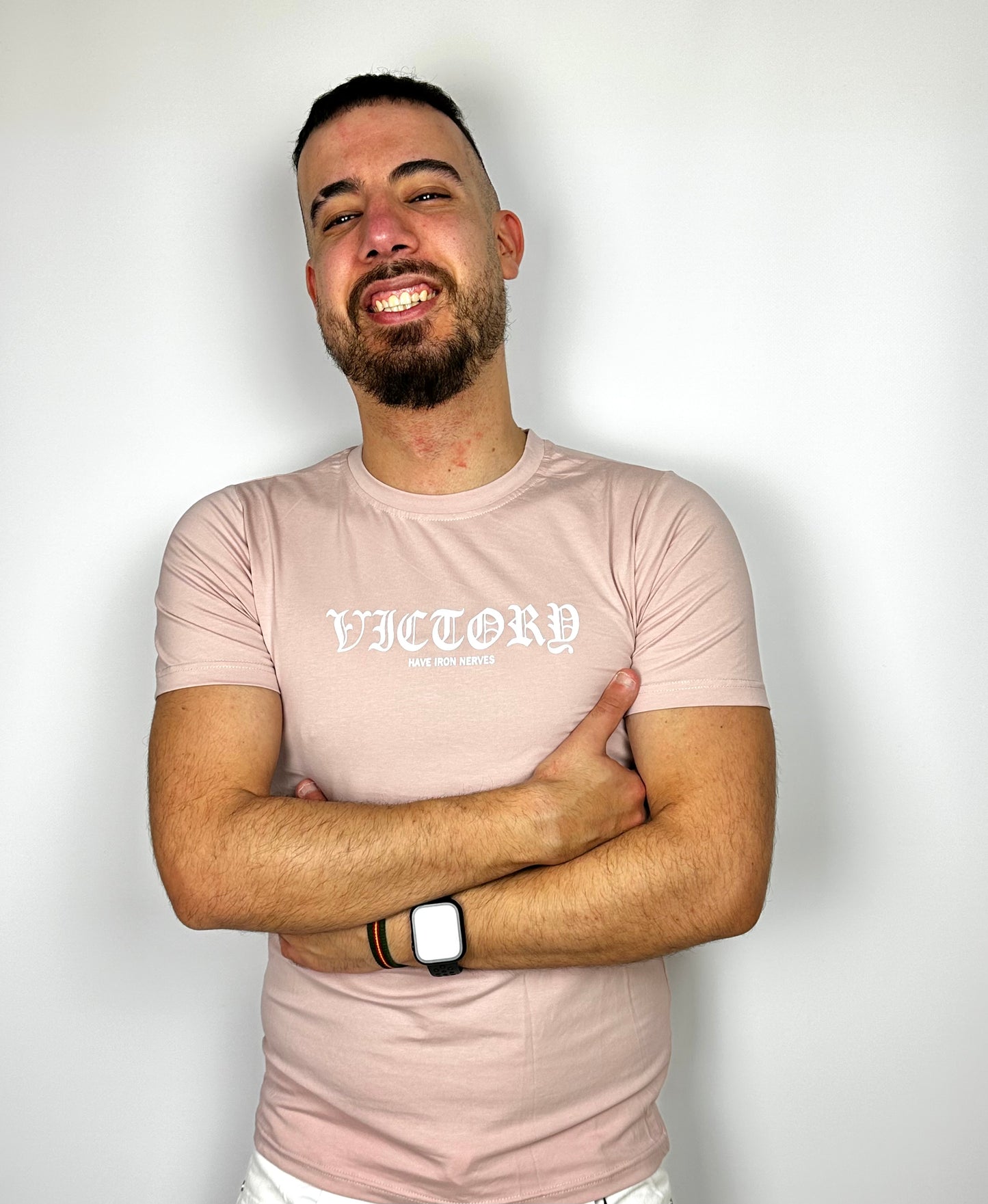 Camiseta victory rosa palo