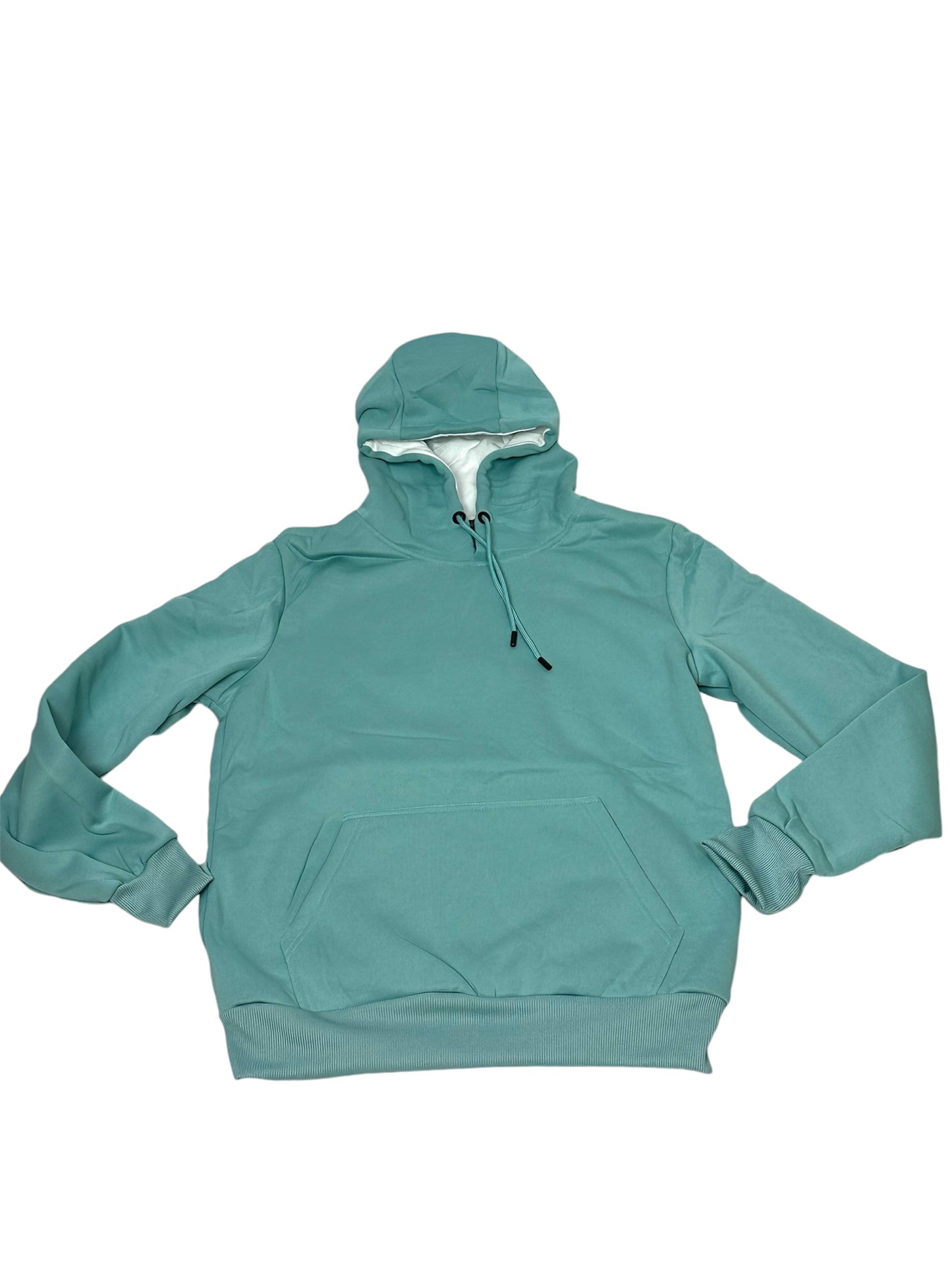 Sudadera básica verde menta