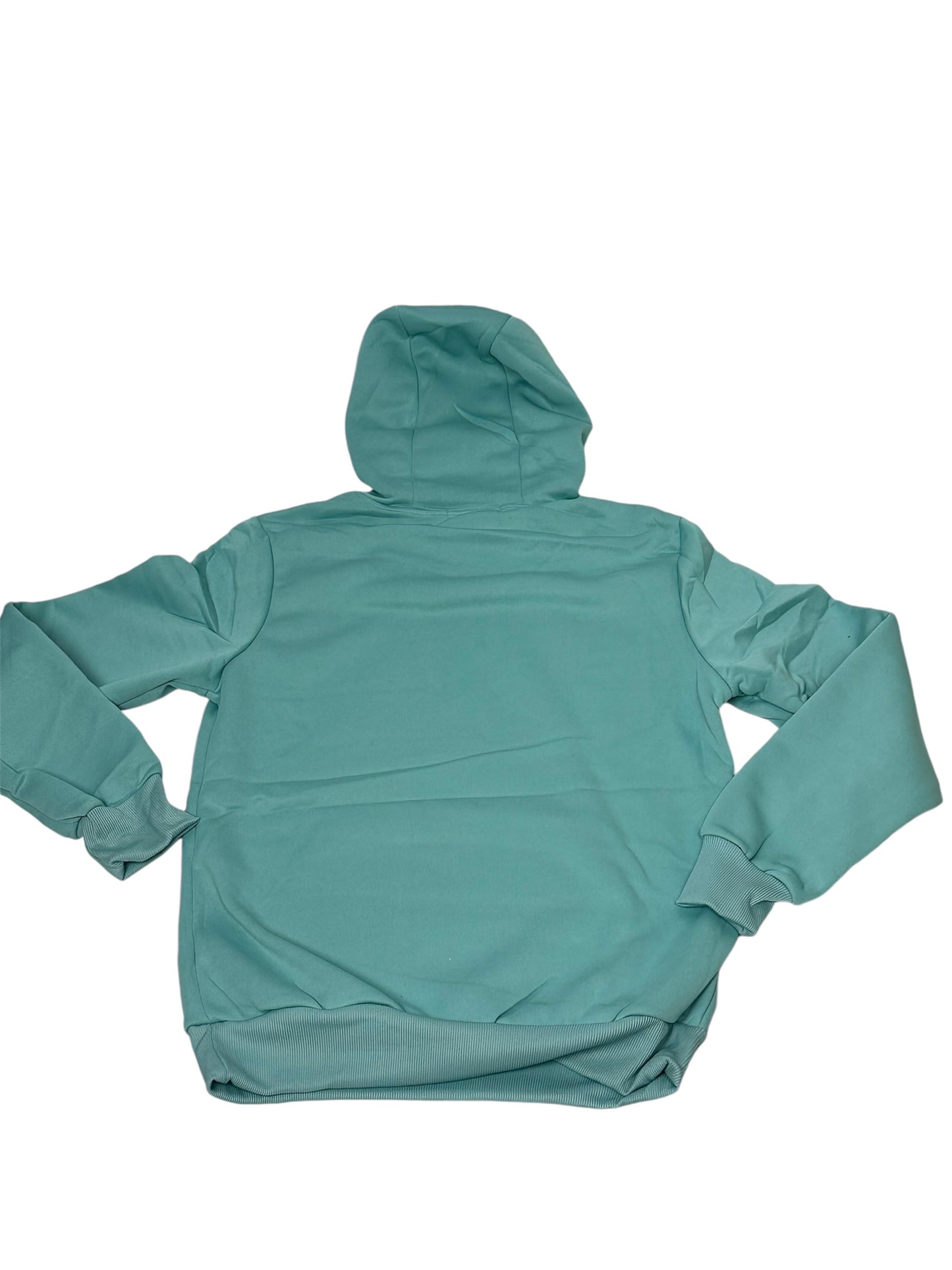 Sudadera básica verde menta