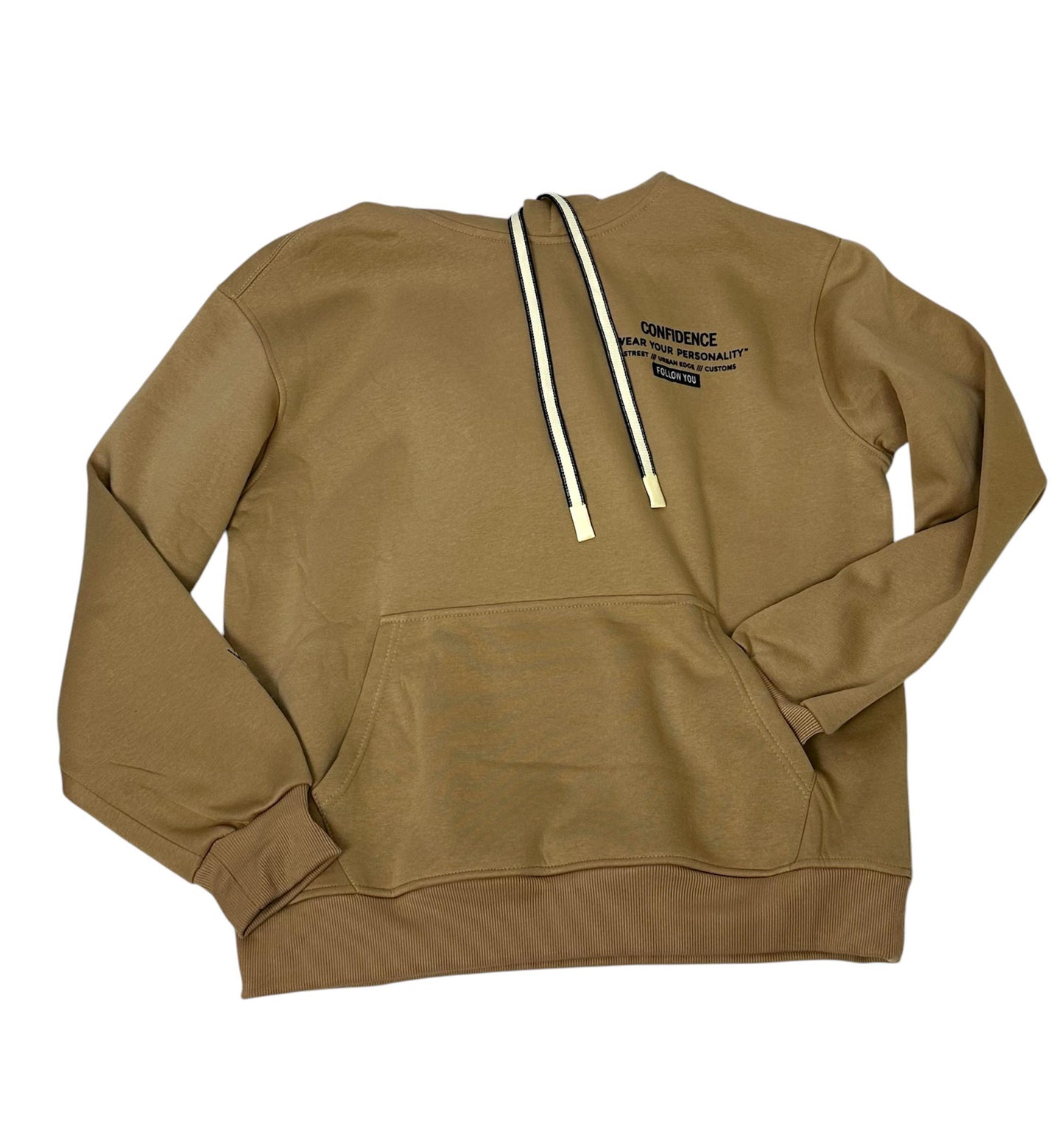 Sudadera camel