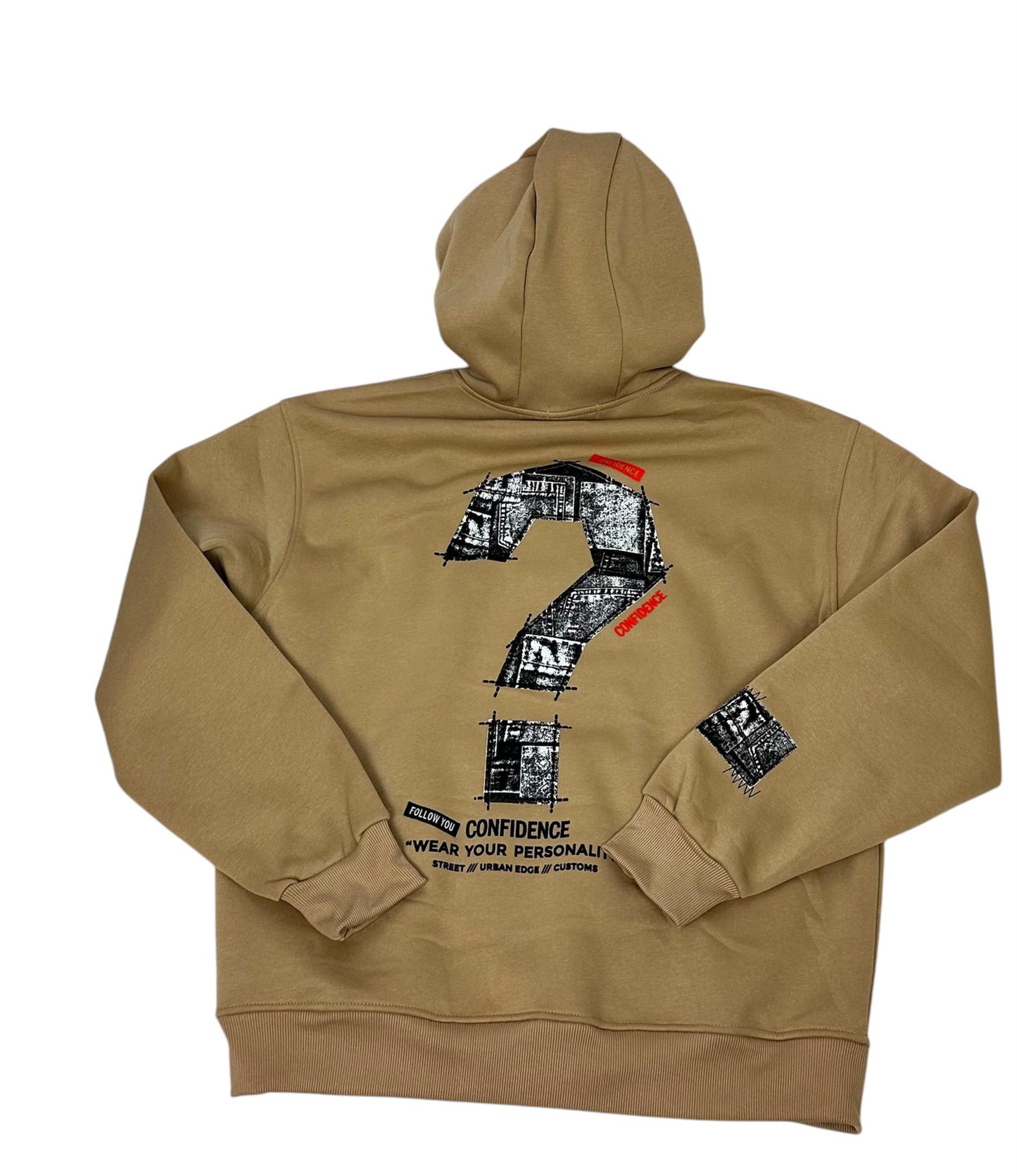 Sudadera camel