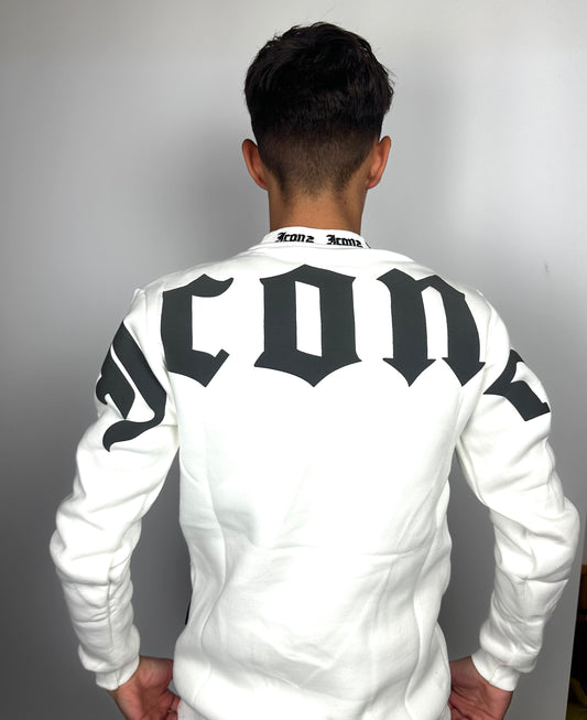 Sudadera icon2 blanca