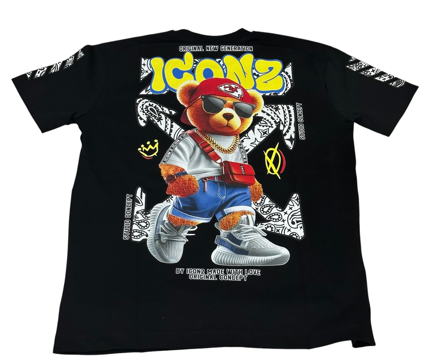 Camiseta Icon2 oso negro mercedes