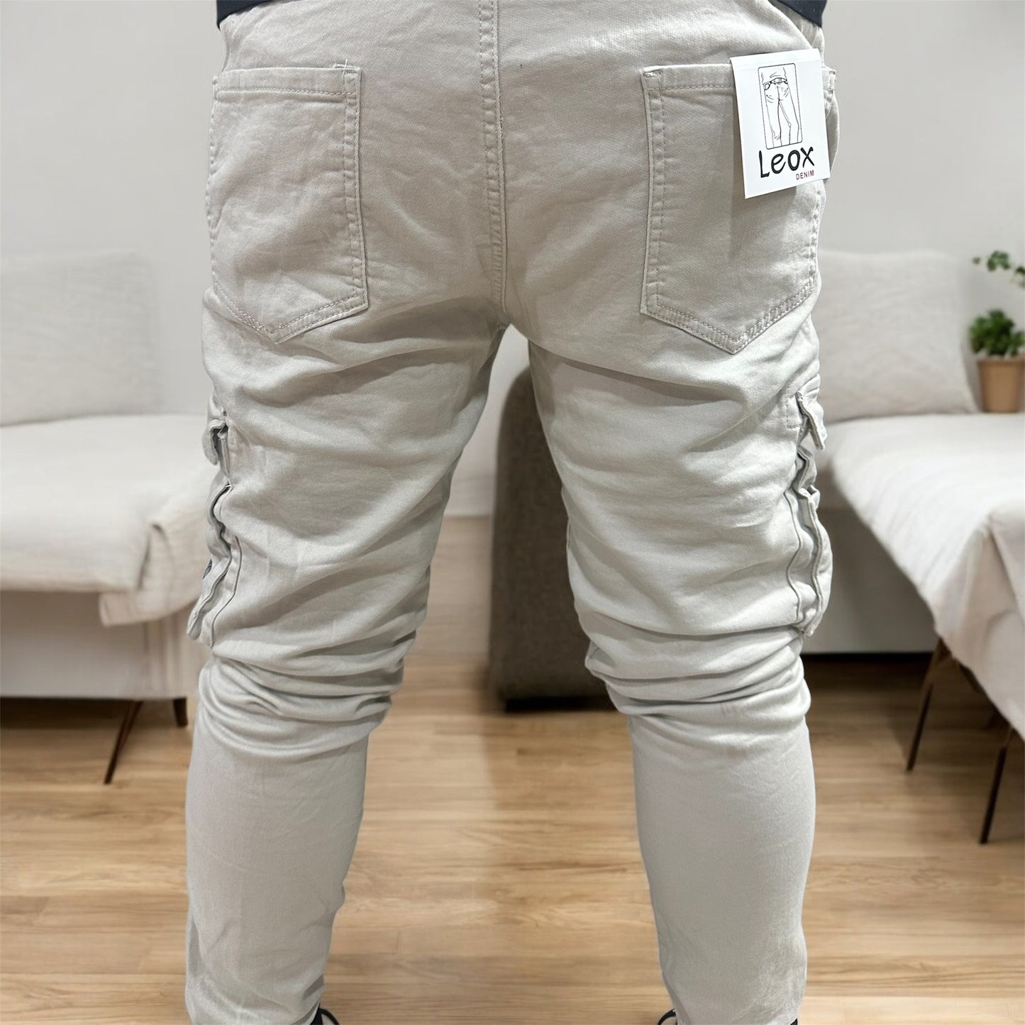 Pantalón cargo beige Denver