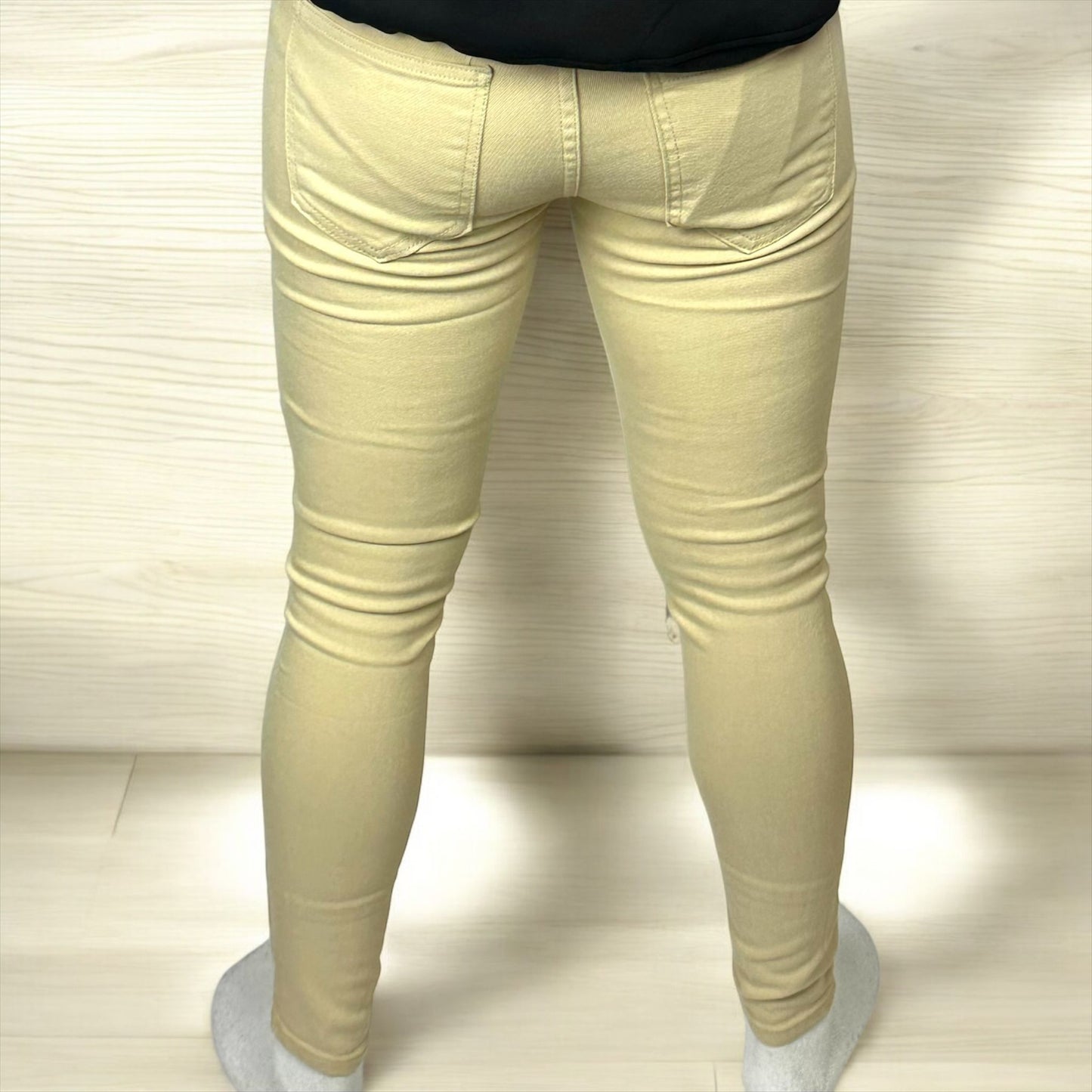 Pantalon beige (skinny)