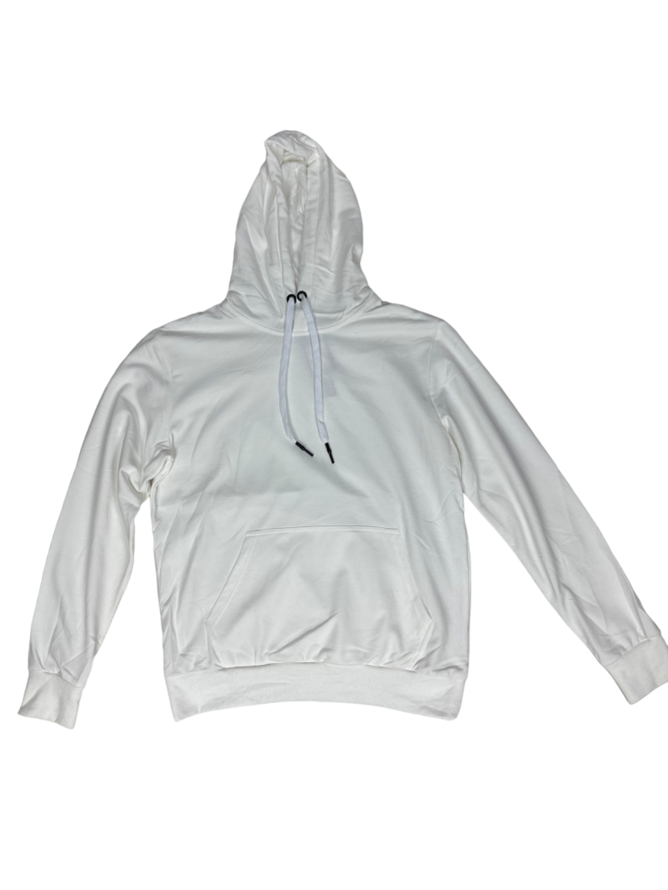 Sudadera blanca con capucha